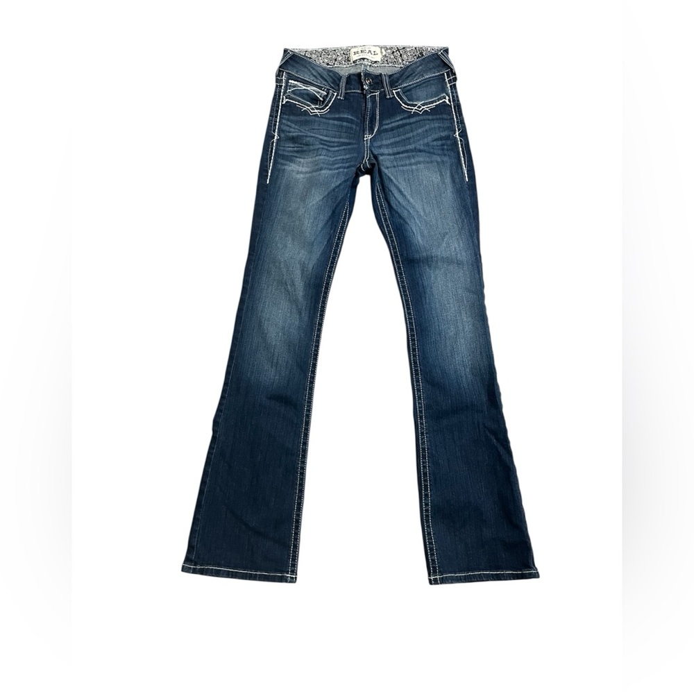 Ariat R.E.A.L. Denim Women’s Bootcut Jeans Size 29L Medium Wash Western